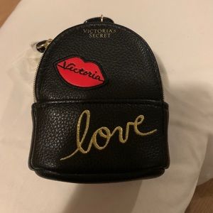 Victoria's Secret. Mini Keychain Backpack.